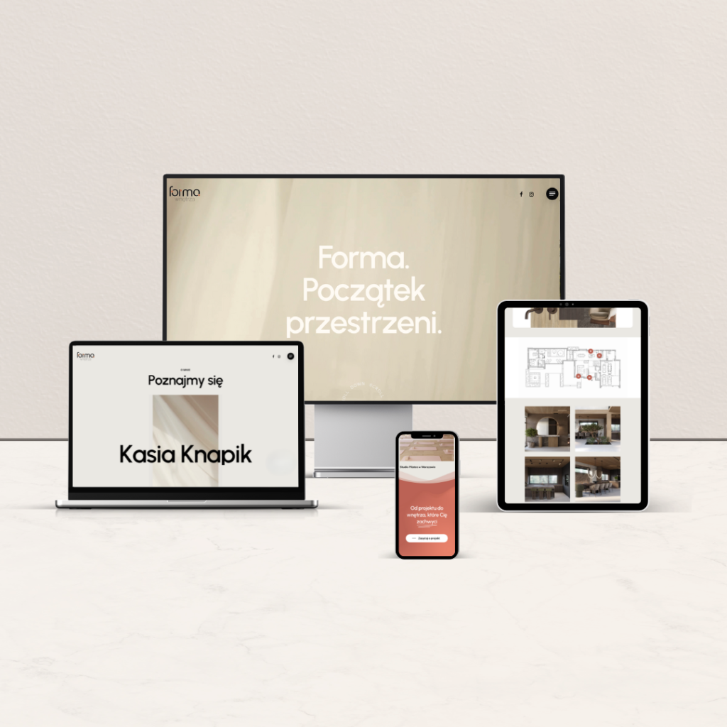 Strona architekta wnętrz